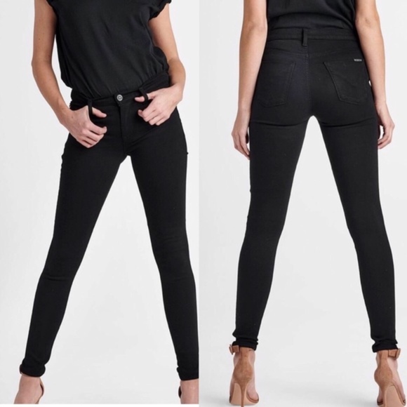 Hudson Jeans Denim - hudson | nico midrise skinny jeans denim black 29